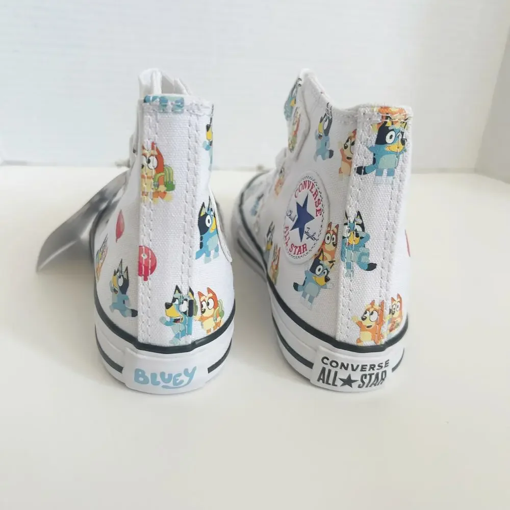 Converse x Bluey Keepie Uppie High-Top Sneakers NEW Kids Size 12 Youth Toddler